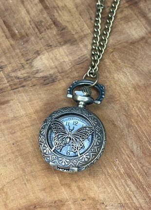 Montre à gousset papillon vintage, marque: Quartz, état: Neuf sans étiquette, taille: Taille unique, 12,00 €, 13,30 € Protection acheteurs incluse