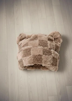 Vintage Bonnet Peluche à Carreaux Oreilles d'Ours, marca: Vintage Dressing, estado: Muito bom, tamanho: Tamanho único, €30.00, €32.20 inclui Proteção do Comprador