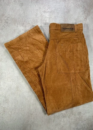 Pantalon Vintage En Velours Côtelé / Corduroy Harman marron clair ample taille 36X34, brand: Vintage Dressing, condition: Very good, size: W36, €20.00, €21.70 includes Buyer Protection Pro