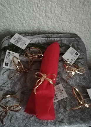 Lot de 6 ronds de serviettes pour les fêtes neufs casa, brand: CASA, condizioni: Nuovo con cartellino, €5.50, €6.48 include la Protezione acquisti