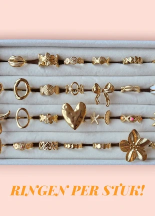 Ringen per stuk, merk: Meet Me There, staat: Nieuw zonder prijskaartje, maat: Aanpasbaar, € 5,00, € 5,95 inclusief Kopersbescherming