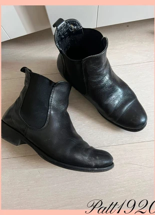 Scarponcini/stivaletti in pelle nera taglia 36, marque: Made In Italy, état: Bon état, taille: 36, 4,99 €, 5,94 € Protection acheteurs incluse