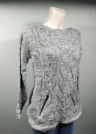 Pull - Torsadé - Gris - Taille M #27, marque: Vintage Dressing, état: Très bon état, taille: M / 38 / 10, 10,00 €, 11,20 € Protection acheteurs incluse