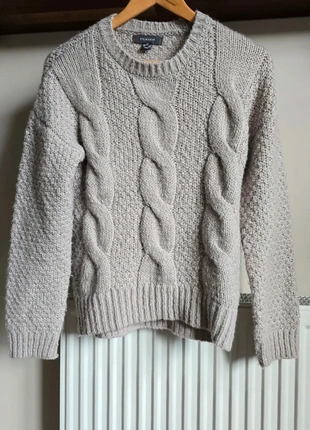 🪭Primark XS Grey Cable Knit Jumper, brand: Primark, condition: Very good, size: XS / 34 / 6, €6.00, €7.00 includes Buyer Protection