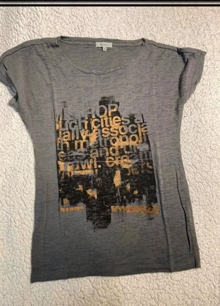 T-shirt gris à motifs taille 36 - S, brand: Vintage Dressing, condition: Very good, size: S / 36 / 8, €2.50, €3.33 includes Buyer Protection