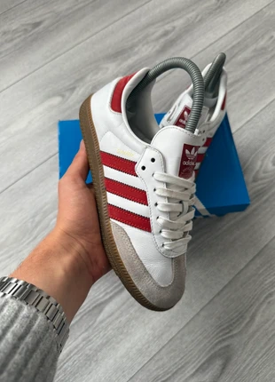 Adidas Samba OG Blanc Rouge / White Red Taille 36 FR | 4 US | 3 1/2 UK, marke: adidas, zustand: Sehr gut, größe: 36, 59,90 €, 63,60 € inklusive Vinted-Käuferschutz
