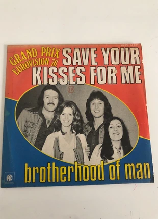 Grand pris Eurovision 76 Save your kisses for me, estado: Satisfactorio, 1,00 €, 1,75 € Protección al comprador incluida