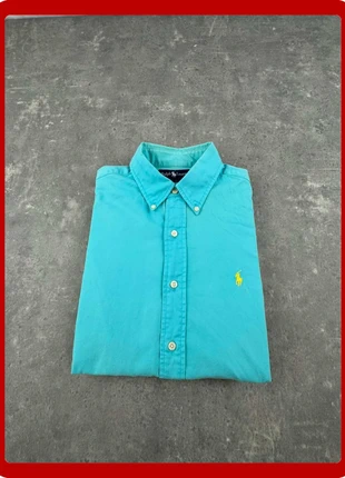 Ralph Lauren chemise homme turquoise manches longues L état bon casual été, marque: Ralph Lauren, état: Bon état, taille: L, 16,20 €, 17,71 € Protection acheteurs incluse