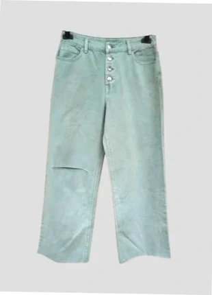 Jeans femme court jambes larges bleu Kiabi - Taille 38 - Neuf, marca: Kiabi, estado: Nuevo sin etiquetas, tamaño: M / 38 / 10, 12,90 €, 14,25 € Protección al comprador Pro incluida