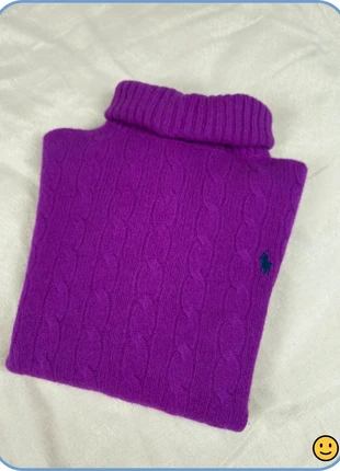 Pull over en laine Ralph Luaren violet, marke: Ralph Lauren, zustand: Sehr gut, größe: L / 40 / 12, 70,00 €, 74,20 € inklusive Vinted-Käuferschutz