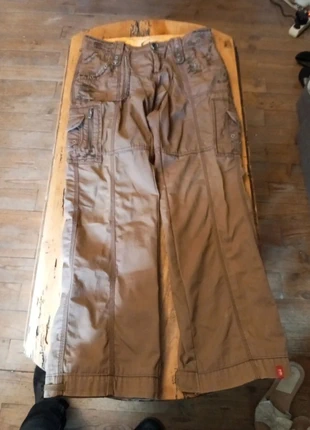 Pantalon multi-poches marron brodé – Taille 40, brand: Edited, condition: Very good, size: L / 40 / 12, €5.40, €6.37 includes Buyer Protection