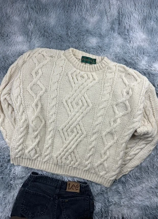 Pull Aran wool beige - 100% laine - L - Fait main - 9, brand: Aran Crafts, condition: Very good, size: L / 40 / 12, €44.90, €47.85 includes Buyer Protection Pro