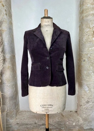 Blazer en velours côtelé Paule Ka, marque: Paule Ka, état: Bon état, taille: M / 38 / 10, 35,00 €, 37,45 € Protection acheteurs (Pro) incluse