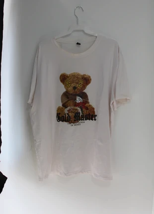 camiseta hombre con oso de shein, marque: Romwe, état: Très bon état, taille: XXL, 3,50 €, 4,38 € Protection acheteurs incluse