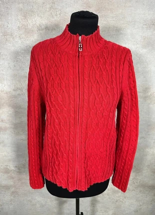 Pull Torsadé Vintage Hiver splendor rouge maille cable zip chaud taille M, marca: Vintage Dressing, estado: Muito bom, tamanho: M / 38 / 10, €10.00, €11.20 inclui Proteção do Comprador Pro