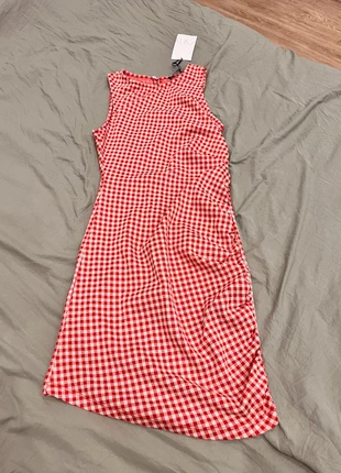 Robe à carreau rouge et blanc Zara taille s neuf avec étiquette, brand: Zara, condition: New with tags, size: S / 36 / 8, €3.00, €3.85 includes Buyer Protection