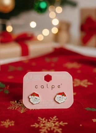 Festive Santa Steel Earrings - Perfect Christmas Gift!, marque: Christmas Gift, état: Très bon état, 5,90 €, 6,90 € Protection acheteurs incluse