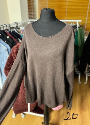 Brown jumper laced back, brand: Made In Italy, condition: New with tags, size: One size, €20.00, €21.70 includes Buyer Protection