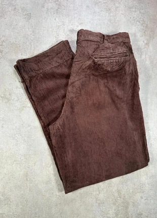 Pantalon En Velours Côtelé / Corduroy roundtree & yorke brun ample taille W34 L29, marca: Vintage Dressing, estado: Muy bueno, tamaño: W34 | ES 44, 12,00 €, 13,30 € Protección al comprador Pro incluida