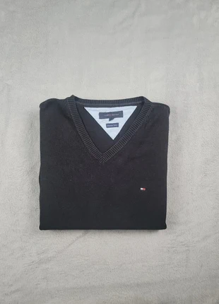 Pull Col V Noir Tommy Hilfiger Taille M Homme Logo Brodé Coton Premium Très Bon État #42, marque: Tommy Hilfiger, état: Très bon état, taille: M, 12,99 €, 14,34 € Protection acheteurs (Pro) incluse
