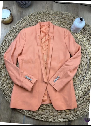 Veste femme orange pastel The Kooples taille S taille 36 bon état blazer femem, brand: The Kooples, condition: Good, size: S / 36 / 8, €30.00, €32.20 includes Buyer Protection
