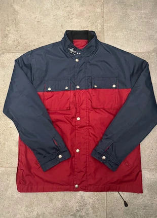 Vintage Fay Two-Tone Jacket - Red & Navy Made in Italy (Taglia XL), merk: Fay, staat: Nieuw zonder prijskaartje, maat: XL, € 55,00, € 58,45 inclusief Kopersbescherming