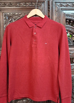 Polo manches longues Eden Park rouge – Taille S, marca: Eden Park, estado: Bueno, tamaño: S, 8,00 €, 9,10 € Protección al comprador incluida