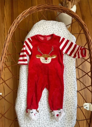 Pyjama de Noël Vertbaudet 3 mois 🎄 comme neuf – adorable !, brand: Vertbaudet, condizioni: Ottime, taglia: 3-6 mesi / 62 cm, €9.00, €10.15 include la Protezione acquisti