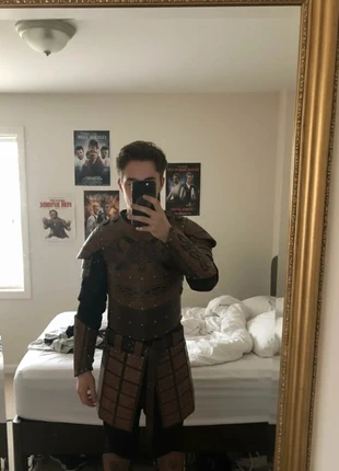 Armure Médiévale Marron – Guerrier / Cosplay / Renaissance / Epic / Détails Sculptés, estado: Muy bueno, tamaño: M, 230,00 €, 242,20 € Protección al comprador Pro incluida