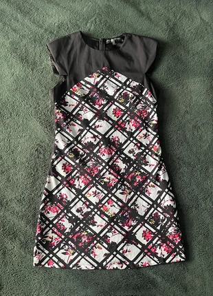 Black and pink floral print sleeveless mini dress, brand: Little Mistress, condition: New without tags, size: S / UK 8-10, £2.99, £3.84 includes Buyer Protection