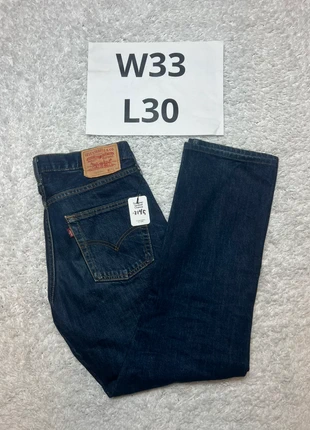Levi 505 04 Jeans / Navy / W33 Cut to L30 #2145, merk: Levi's, staat: Heel goed, maat: W33 | FR 42, € 27,50, € 29,58 inclusief Kopersbescherming Pro