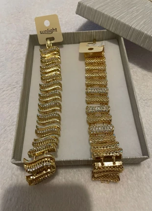 Lot de bracelet en plaque or avec grosse maille, marque: plaque or, état: Très bon état, 10,00 €, 11,20 € Protection acheteurs incluse