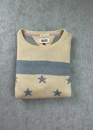 Pull tommy Hilfiger bleu et beige taille M, marke: Tommy Hilfiger, zustand: Sehr gut, größe: M, 18,00 €, 19,60 € beinhaltet Vinted-Käuferschutz Pro
