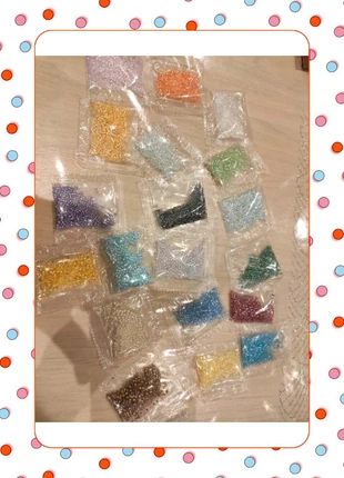 Lot de 20 sachets de petites perles neuves, marque: Raccolta Plastica, état: Neuf avec étiquette, 8,99 €, 10,14 € Protection acheteurs incluse