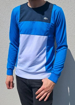Pull col rond homme Lacoste sport bleu et blanc, crewneck lacoste sport - S, brand: Lacoste, condition: Very good, size: S, €25.00, €26.95 includes Buyer Protection