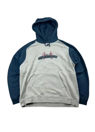 Hoodie Quiksilver gris/navy S, vintage y2k surfwear rare, marque: Quiksilver, état: Très bon état, taille: S, 39,99 €, 42,69 € Protection acheteurs (Pro) incluse