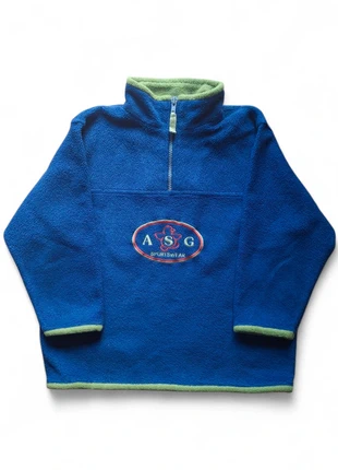 Polaire demi-zip Am Stram Gram 6 ans Marine Vert, marca: Am Stram Gram, estado: Muito bom, tamanho: 6 anos / 116 cm, €5.00, €5.95 inclui Proteção do Comprador