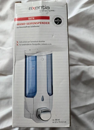 Distributeur de Savon Mural axentia, état: Neuf sans étiquette, 5,59 €, 6,57 € Protection acheteurs incluse