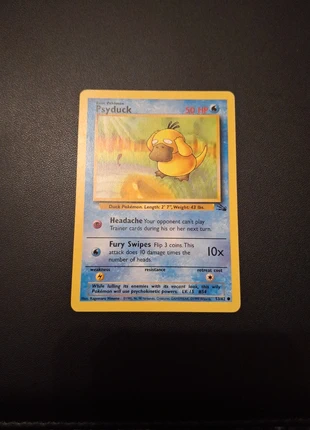 Psyduck - Fossil edition, brand: Pokémon, condition: Good, £2.00, £2.80 includes Buyer Protection