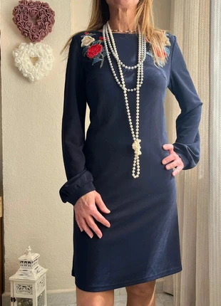 Bonito vestido azul femme 36/38 🍀 Joli robe blue femme 36/38, marque: ORSAY, état: Très bon état, taille: M / 38 / 10, 18,50 €, 20,13 € Protection acheteurs incluse