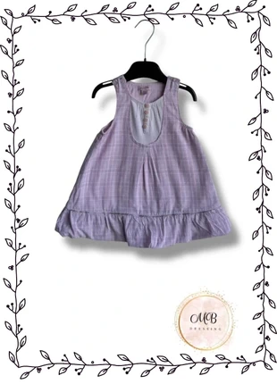 Robe débardeur à carreaux 18mois Grain de blé, marque: Grain de Blé, état: Très bon état, taille: 12-18 mois / 80 cm, 1,50 €, 2,28 € Protection acheteurs incluse