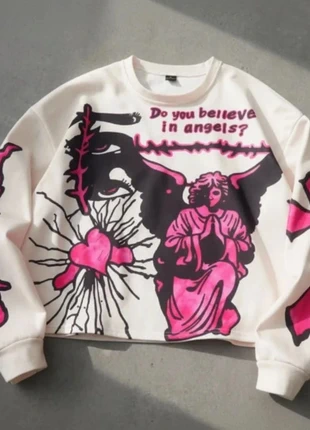 Sweat – style grunge arty Y2K, état: Très bon état, taille: M / 38 / 10, 49,90 €, 53,10 € Protection acheteurs incluse