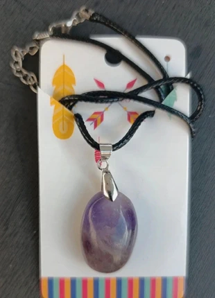 Pierre collier améthyste neuf, marke: Amethyste, zustand: Neu, mit Etikett, 9,00 €, 10,15 € inklusive Vinted-Käuferschutz