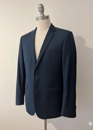 Veste costume homme Comptoir GL – Bleu marine – Taille 56 – 100% laine, marque: Comptoire gl, état: Très bon état, taille: XL, 25,00 €, 26,95 € Protection acheteurs incluse