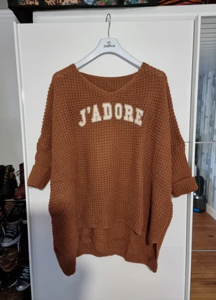 Pull marron taille 44/46, brand: Made In Italy, condition: New without tags, size: XXL / 44 / 16, €13.00, €14.35 includes Buyer Protection