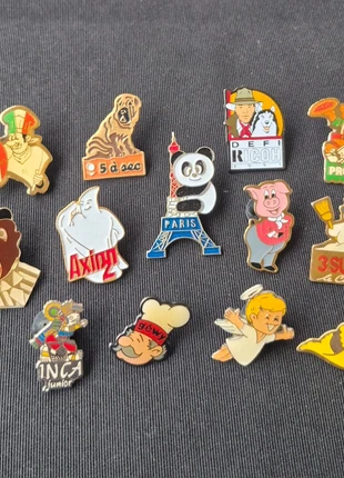 Lot pin's Personnage Marque, marque: Rare, état: Bon état, 6,00 €, 7,00 € Protection acheteurs incluse