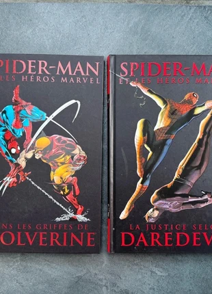 Lot 2 BD Spider-Man Héros Marvel Dans les Griffes de Wolverine + La Justice selon Daredevil Panini, estado: Muito bom, €15.00, €16.45 inclui Proteção do Comprador Pro