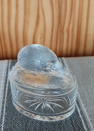 Vintage Luminarc lidded trinket box, made in France (Verre d’Arques)., brand: Luminarc, condition: Very good, €10.00, €11.20 includes Buyer Protection