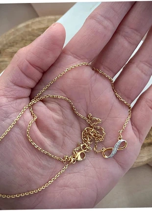 Magnifique collier infini en plaqué or 18carats, brand: histoire d'or, condizioni: Ottime, €42.00, €44.80 include la Protezione acquisti