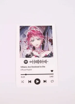 Carte Spotify - Penelope Eckart, marke: Fait Main, zustand: Neu, 3,99 €, 4,89 € inklusive Vinted-Käuferschutz